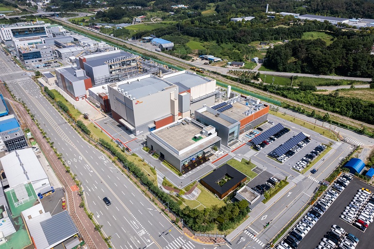 View of SK Biotech's Sejong Plant